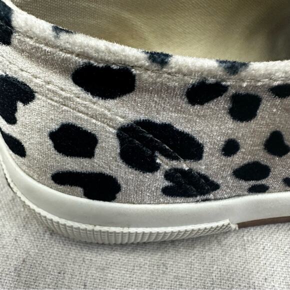 Superga FANVELVETW DALMATIAN velvet leopard dot sneaker US size 8.5 Euro 39.5 - Picture 8 of 15